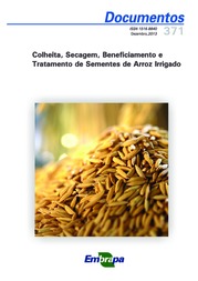 Thumbnail de Colheita, secagem, beneficiamento e tratamento de sementes de arroz irrigado.