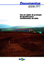 Thumbnail de Uso do rejeito da produção de alumina como condicionador de solos.