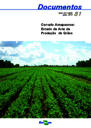 Thumbnail de Cerrado amapaense: estado da arte da produção de grãos.