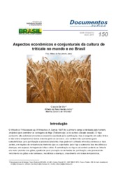 Thumbnail de Aspectos econômicos e conjunturais da cultura de triticale no mundo e no Brasil.
