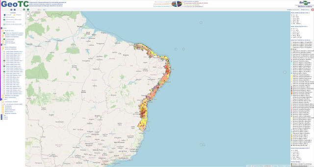 Image of GeoTC - Geospatial database for the Northeast Costal Tablelands of Brazil