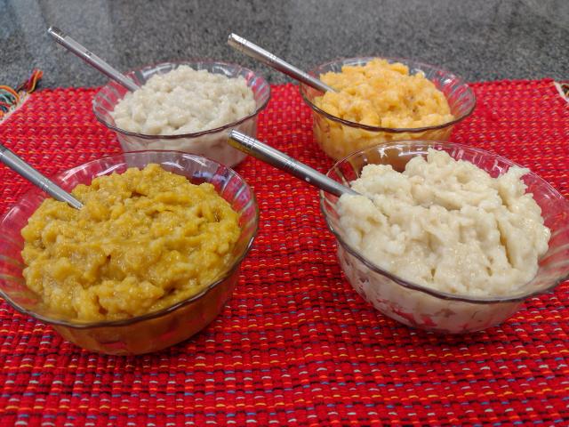 Imagem de Doce de coco verde com frutas tropicais