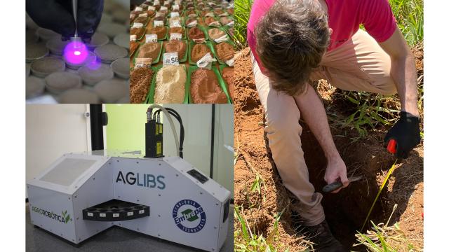 Image of Plataforma para análise de solos em projetos de agricultura de precisão e mercado de Carbono