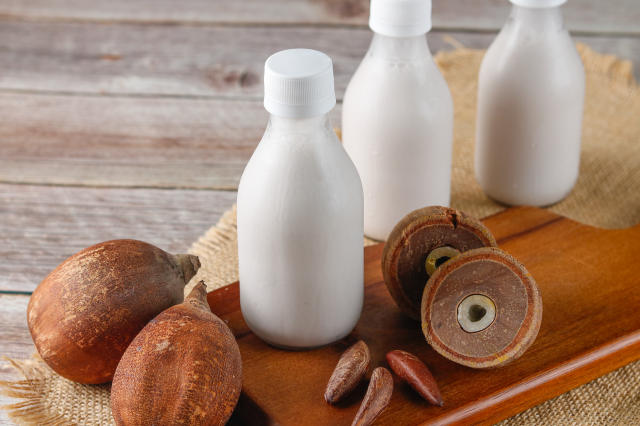 Imagem de Bebida vegetal de amêndoa de babaçu