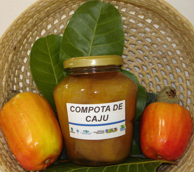 Imagem de Compota clarificada de caju
