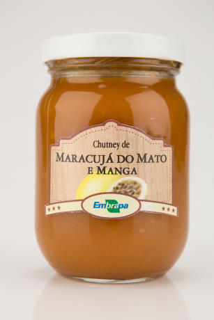 “Chutney” de maracujá da caatinga e manga.